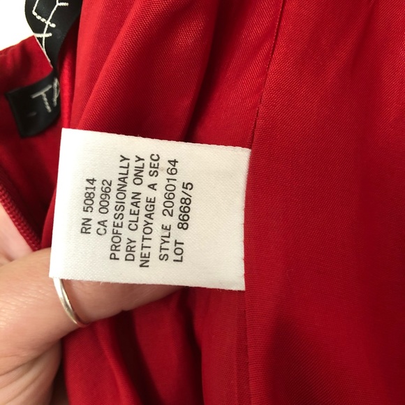 Tahari Halter Neck Open Back side Slit Gown Dress - Picture 8 of 8